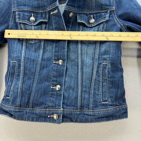 Articles of Society Women's Denim Jacket Size Small Blue Normcore Classiccore - Picture 8 of 10